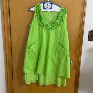 Beautiful 100% cotton top/minidress